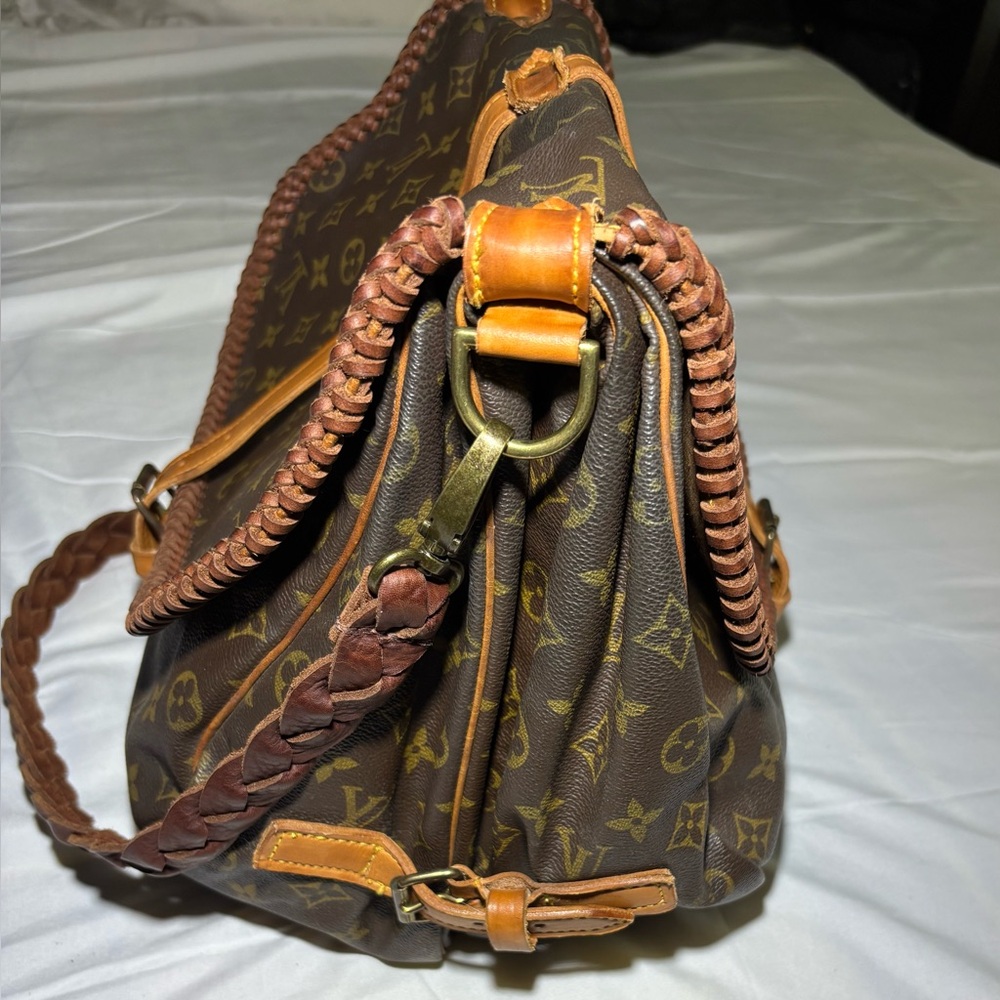 Vintage Boho - Louis Vuitton Monogram Canvas Samur GM 35 Messenger - Picture 6 of 13